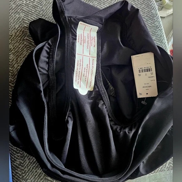 92.🆕Lands' End Swim Shorts With Built-In Panty UPF 50 Size 10-12 Medium NWT - Picture 4 of 6